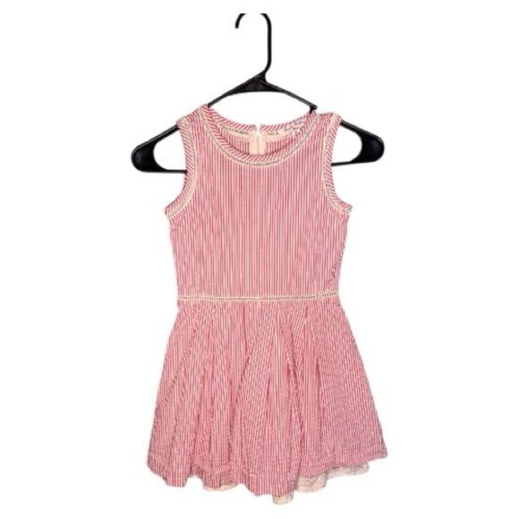 Brooks Brothers Other - Brooks Brothers Girls Pink and White Seersucker Dress size 6